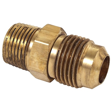 Thrifco Plumbing No. 48 3/16 Inch x 1/8 Inch Brass Flare MIP Adapter 9448002